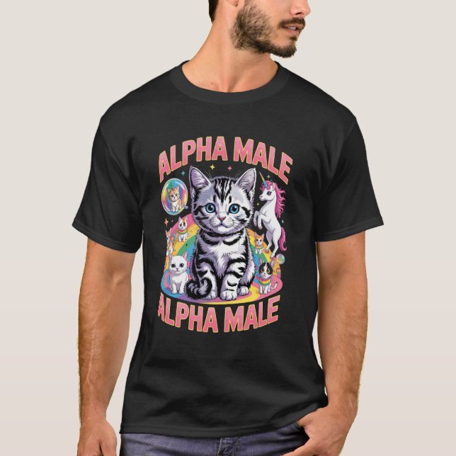 Alpha Miauen Männlich Top G Süße Katze Kätzchen Ei (Vorderseite)