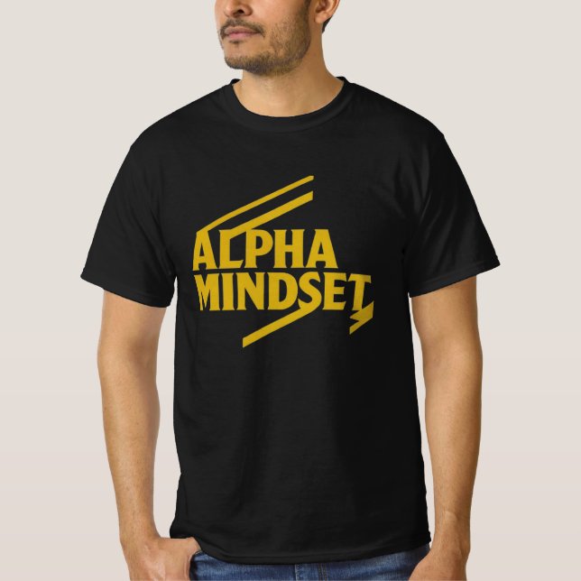 Alpha Mindset-T - Shirt (Vorderseite)