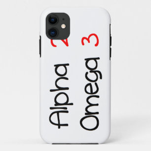 Alpha-Omega Case-Mate iPhone Hülle
