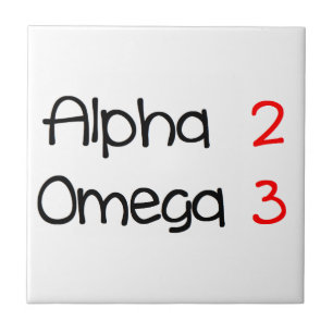 Alpha-Omega Fliese