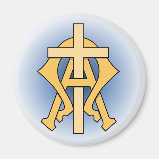 Alpha & Omega Magnet (Vorne)