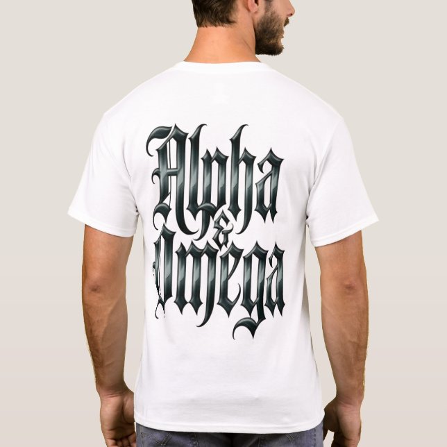Alpha & Omega T-Shirt (Rückseite)
