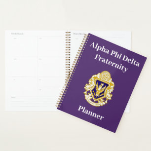 Alpha Phi Delta Planner Planer