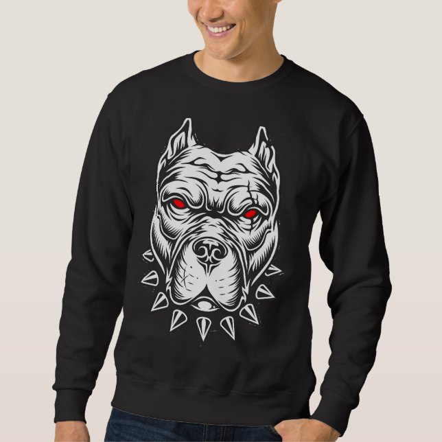 Alpha Pit Bull Sweatshirt (Vorderseite)