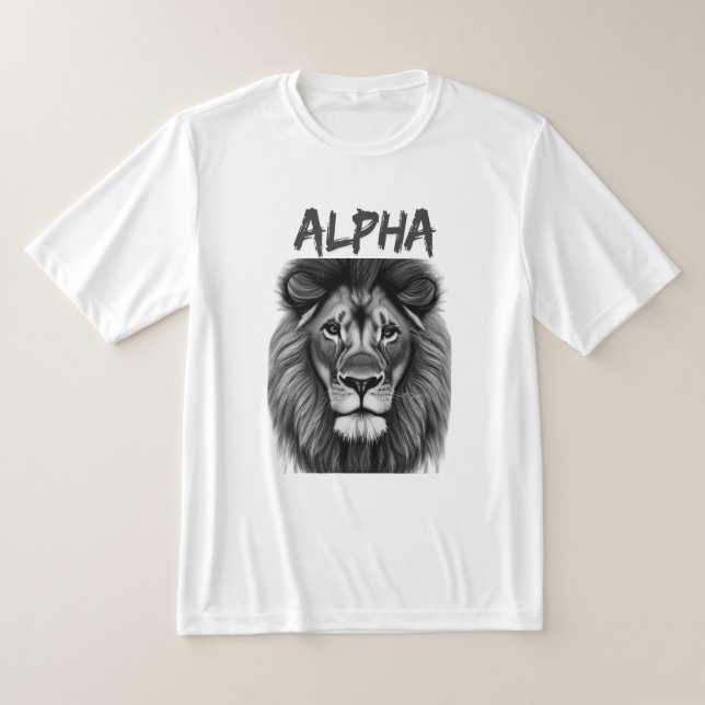 Alpha-Schläger T-Shirt (Ablage )