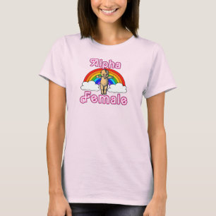 "Alpha-Weibchen"-Damen-T-Shirt T-Shirt