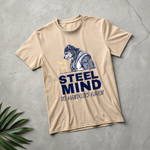 Alpha Wolf Steel Mind Gym T-Shirt – Wilder Bestie