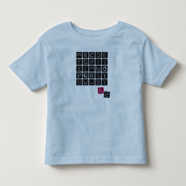 alphabet2 kleinkind t-shirt (Vorderseite)