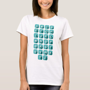 Alphabet ABC Lehrer T-Shirt