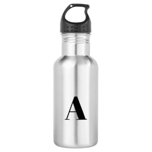 Alphabet-Anfangsbuchstaben anpassen, personalisier Edelstahlflasche
