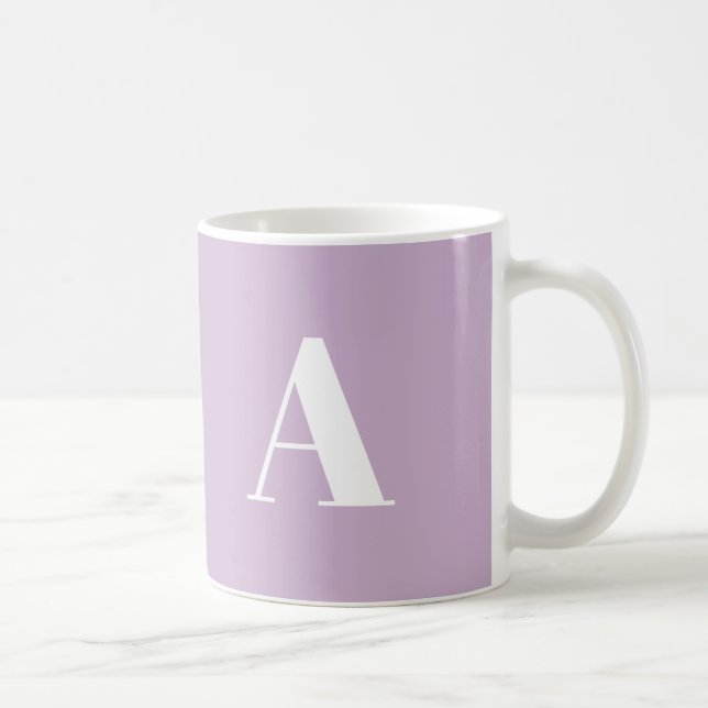 Alphabet-Anfangsbuchstaben anpassen, personalisier Kaffeetasse (Rechts)