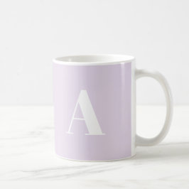 Alphabet-Anfangsbuchstaben anpassen, personalisier Kaffeetasse
