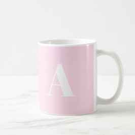 Alphabet-Anfangsbuchstaben anpassen, personalisier Kaffeetasse