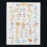 Alphabet Animal ABC Niedliche Tiere Puzzle<br><div class="desc">Alphabet Animal ABC Niedliche Tiere Wasserfarbe. Stellen Sie Ihr Kind dem Alphabet mit diesem einfachen und farbenfrohen Poster des Tieralphabets vor. Dekorieren Sie eine Mauer im Kinderzimmer, im Schlafzimmer oder im Spielzimmer Ihres Kleinen mit diesem Bildungspapier, um das Lernen täglich zu fördern. Die Aquarellbilder wurden gezeichnet und gescannt. Wasserfarbe im...</div>