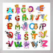 Alphabet Animal Clipart Kindererziehung