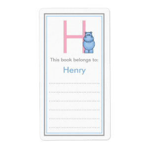 Alphabet Animal H ist ein Arzneimittel für Hippo-B