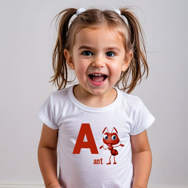Alphabet Antics Kleinkind T-shirt (Von Creator hochgeladen)