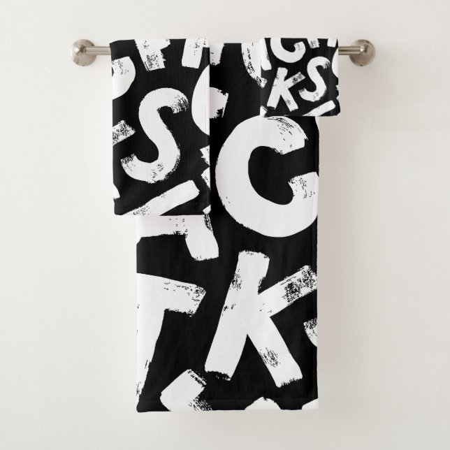 Alphabet Badhandtuch Set (Insitu)