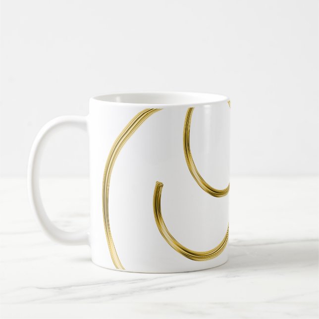Alphabet-Brief-Anfangsgrund Kaffeetasse (Links)