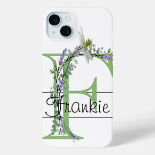 Alphabet Brief F, Aquarelllavender Dragonfly Case-Mate iPhone Hülle