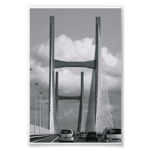 Alphabet-Buchstabe-Fotografie H2 Schwarzweiss-4x6 Fotodruck