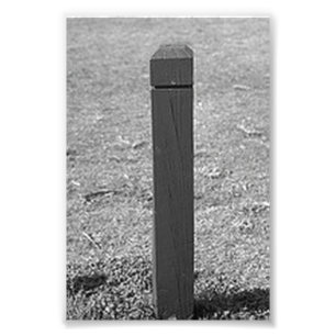 Alphabet-Buchstabe-Fotografie L3 Schwarzweiss-4x6 Fotodruck