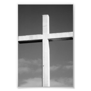 Alphabet-Buchstabe-Fotografie T4 Schwarzweiss-4x6 Fotodruck