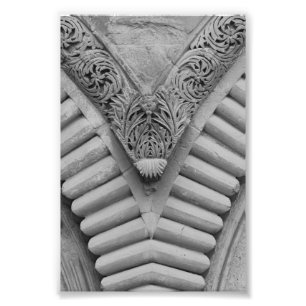 Alphabet-Buchstabe-Fotografie V5 Schwarzweiss-4x6 Fotodruck