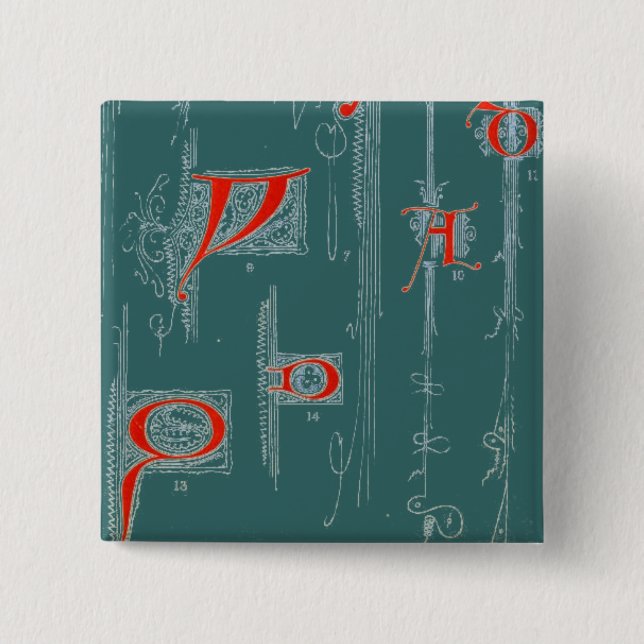 Alphabet Button (Vorderseite)