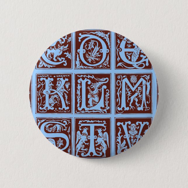 Alphabet Button (Vorderseite)