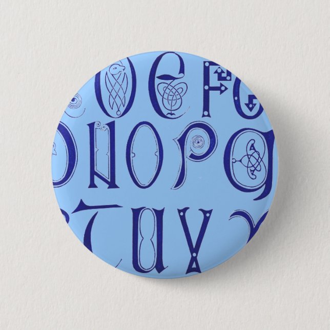 Alphabet Button (Vorderseite)