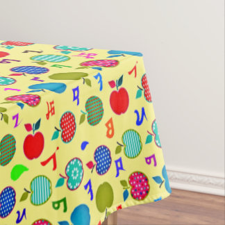Alphabet Cotton Tablecloth, 52"x70" Tischdecke