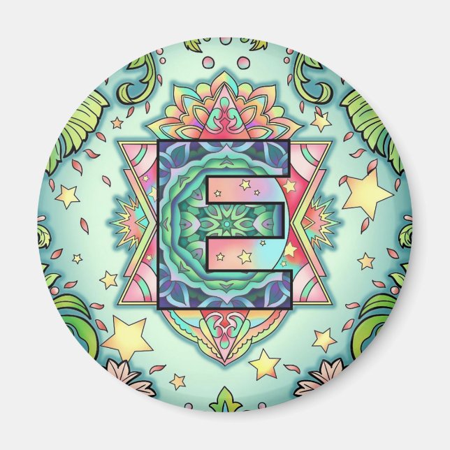 Alphabet E Magnet (Vorne)