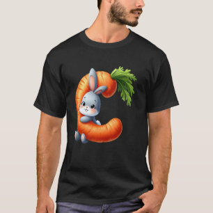 Alphabet-Eier Ostern ABCs Karotte Buchstabe C für  T-Shirt