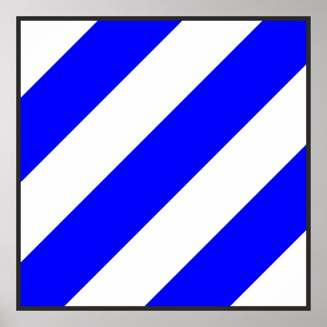 Alphabet-Flaggennummer 6 mit sechs Buchstaben Poster (Vorne)