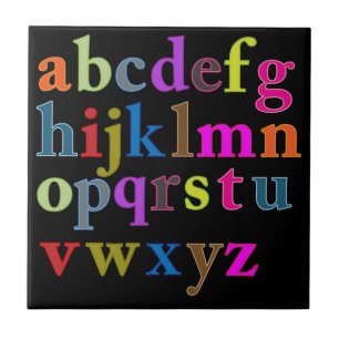 Alphabet Fliese