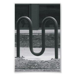 Alphabet Fotografie M1 Schwarz und Weiß 4x6