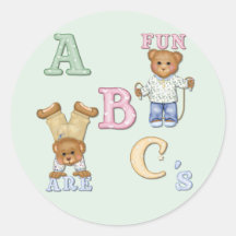 Alphabet Fun Teddy Bears