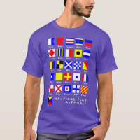 Alphabet für die Signalflagge
