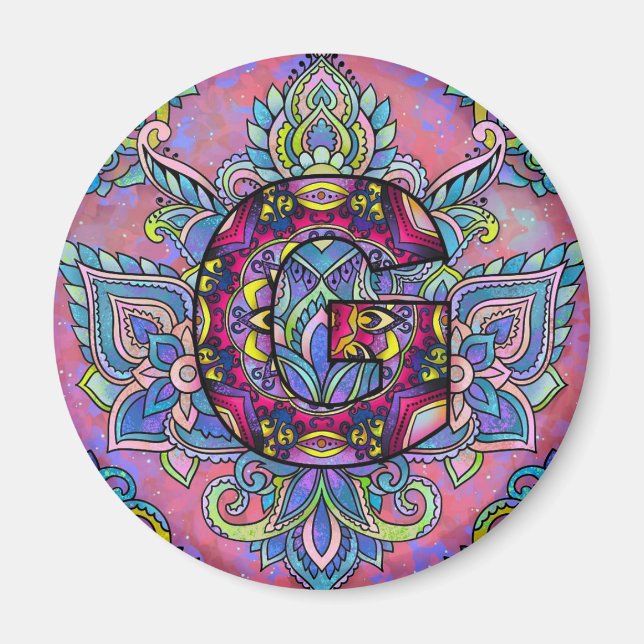 Alphabet G Magnet (Vorne)