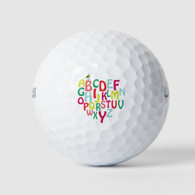 Alphabet Golfball (Vorderseite)