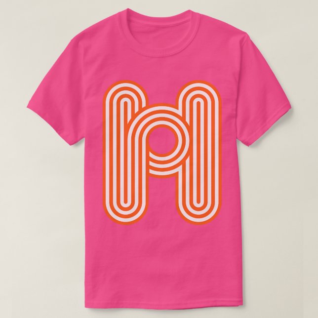 Alphabet h 15 T-Shirt (Design vorne)