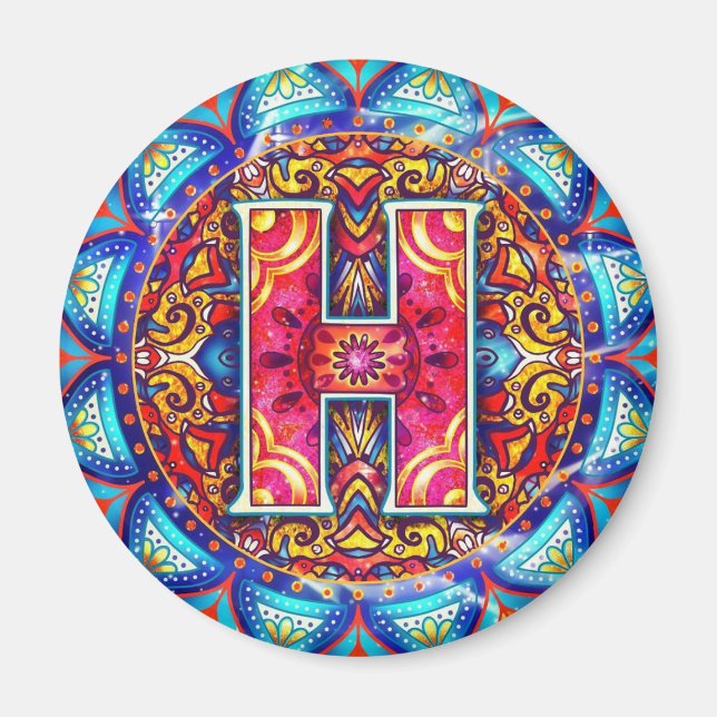 Alphabet H Magnet (Vorne)