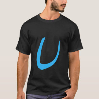 Alphabet Handgeschriebener Brief U T-Shirt