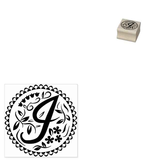 Alphabet I Gummistempel (Stempel)