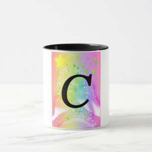 ALPHABET-INITIALC-MONOGRAMM TASSE