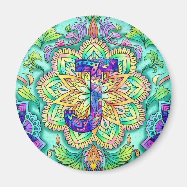 Alphabet J Magnet (Vorne)