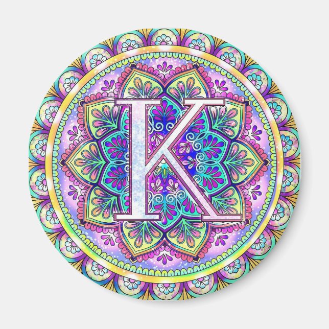 Alphabet K Magnet (Vorne)