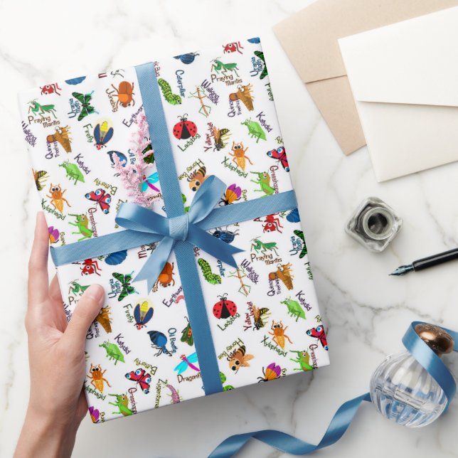 Alphabet Käfer Geschenkpapier (Schenken)