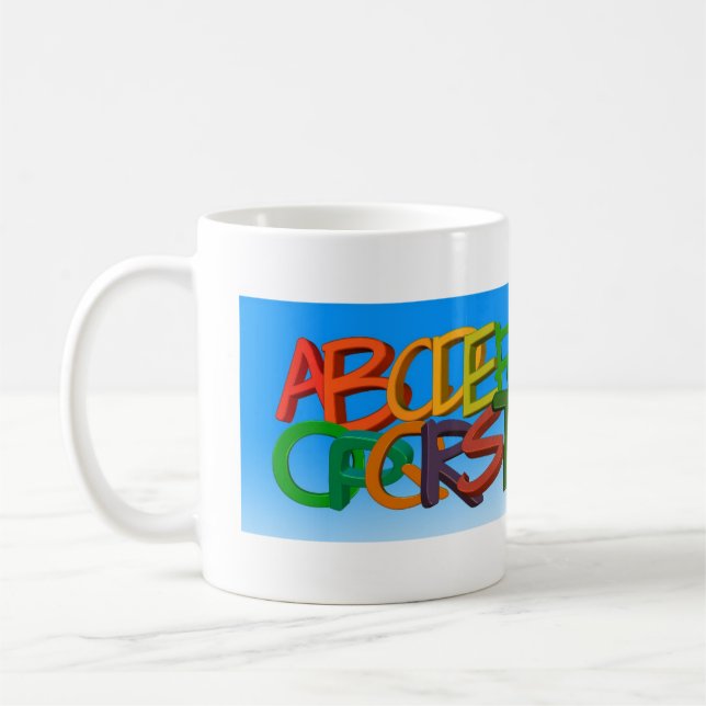 Alphabet Kaffeetasse (Links)